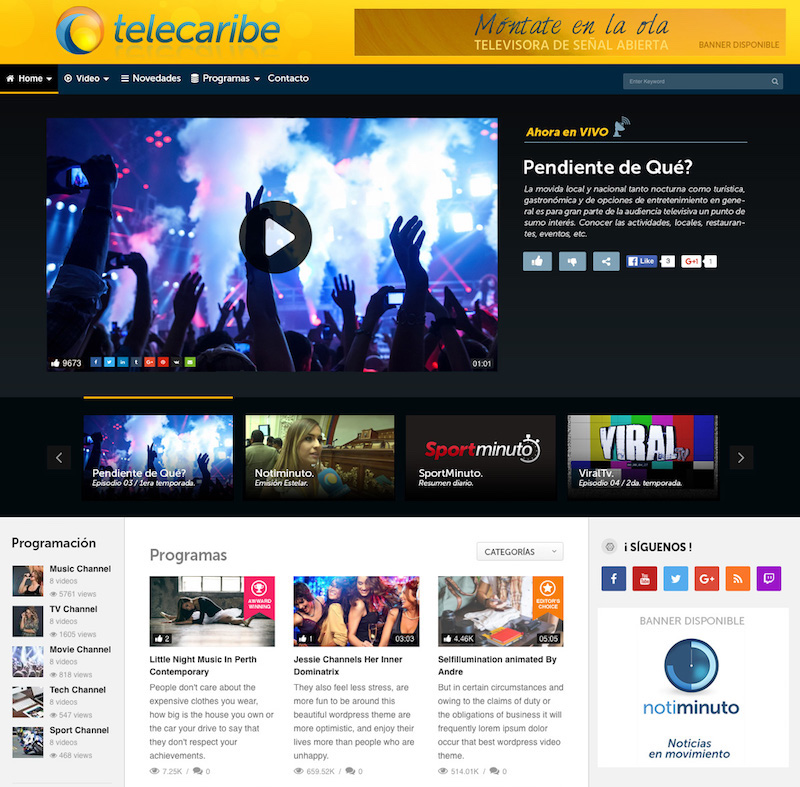 Telecaribe Web