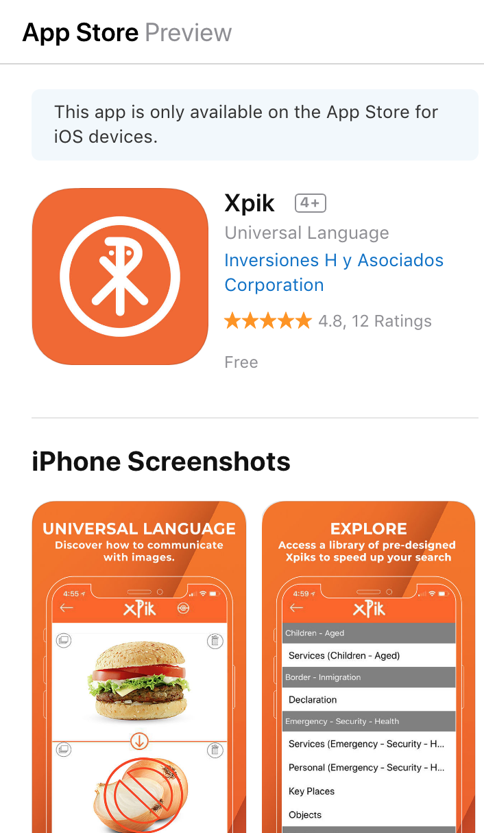 Xpik IOS