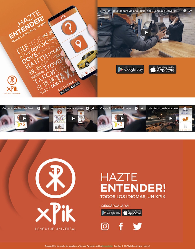 Xpik App Web